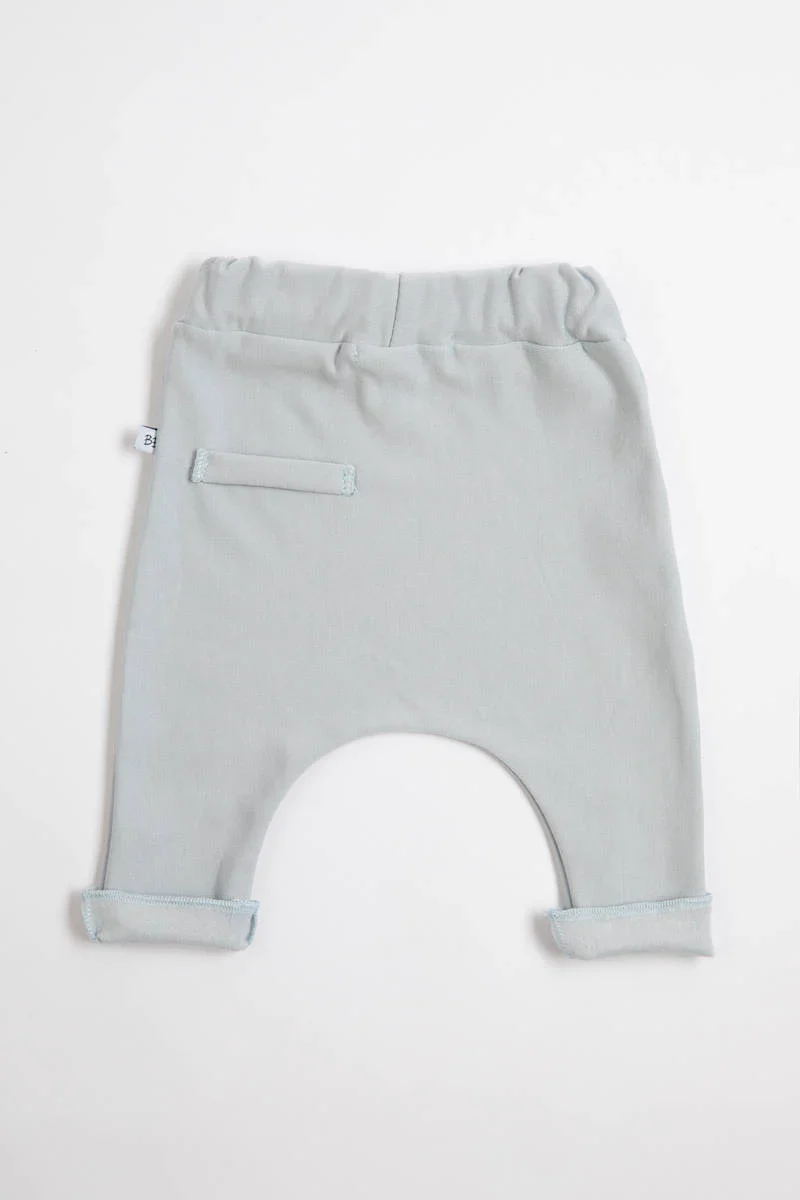 BAMBOOM Pantaloncino Neonato con piedi Pure Azzurro 03 - immagine 3