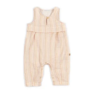 Tuta a salopette - STRIPE PINK 277