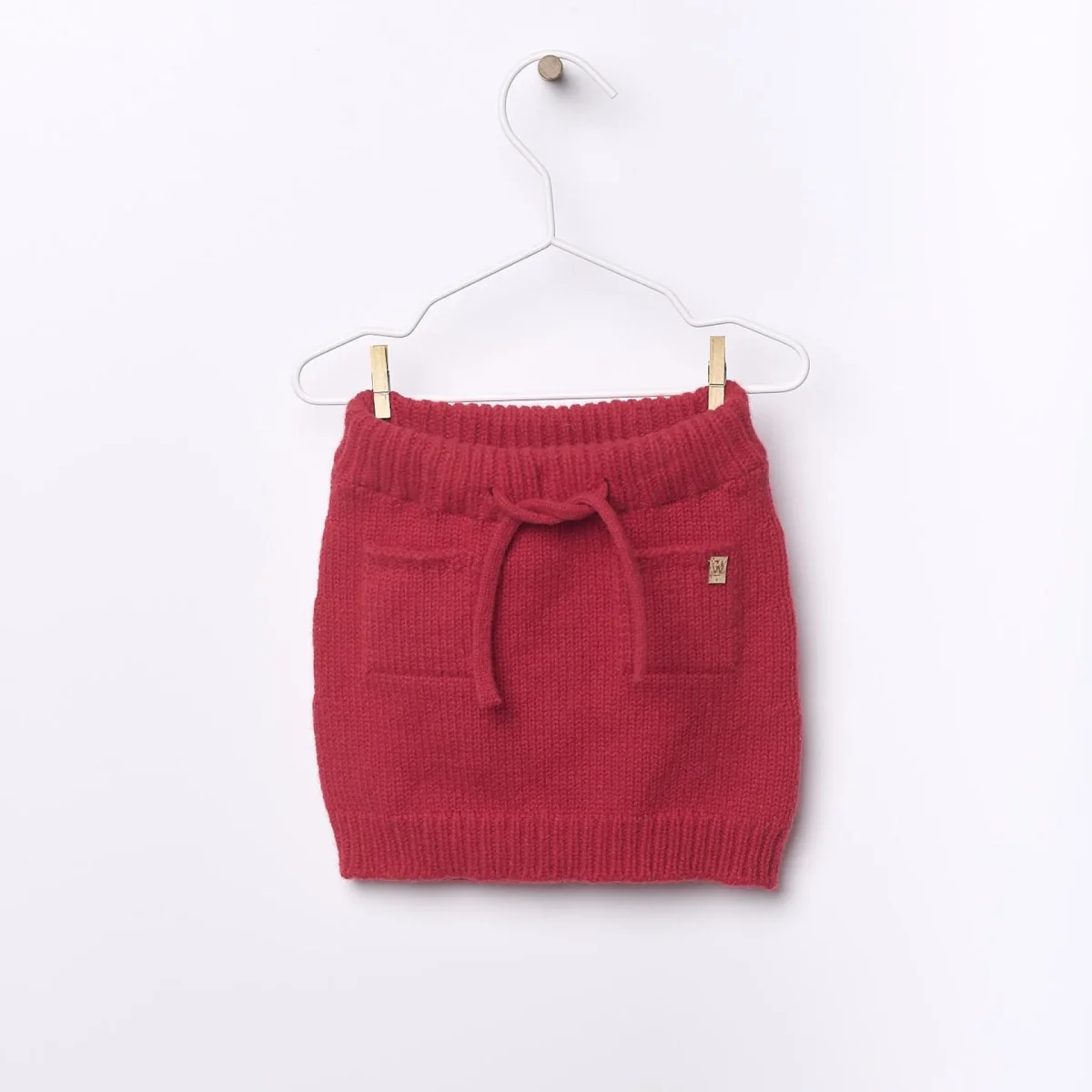 Gonna bambina HAPPY GIRL in lana merino extrafine - immagine 2