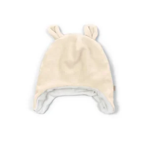 Cappellino bambino in velluto - Avorio 29