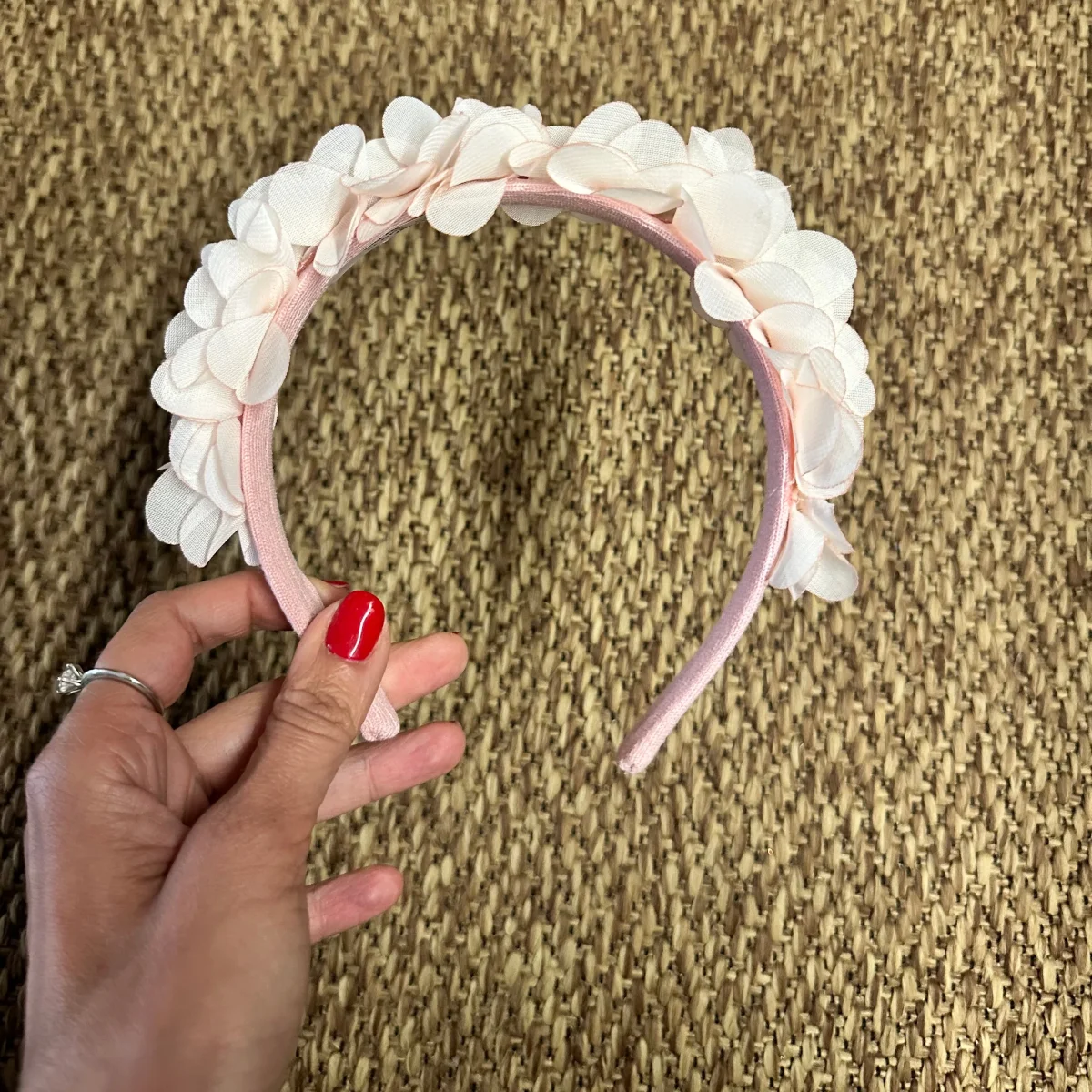 Cerchietto con Fiori in Tessuto – Raffinatezza per ogni occasione speciale - immagine 5