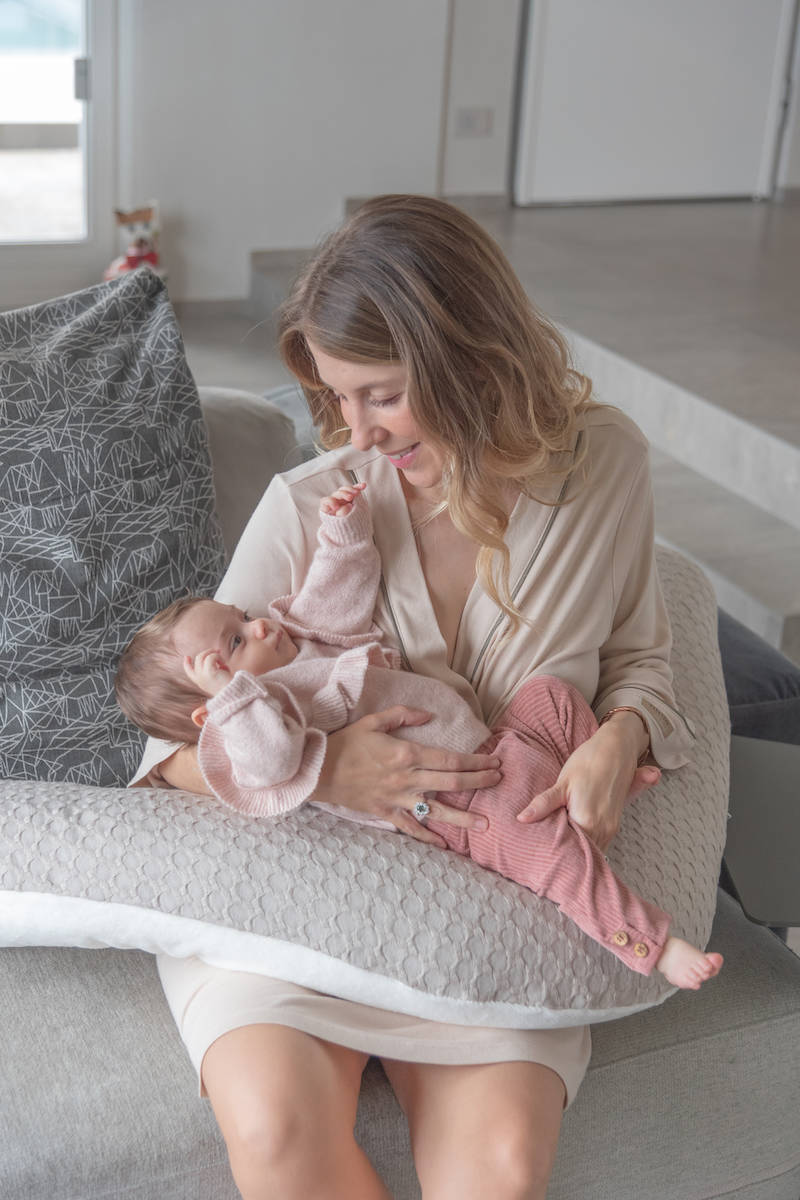 Camicia notte Premaman & Allattamento - Nude Pink 47 - immagine 5