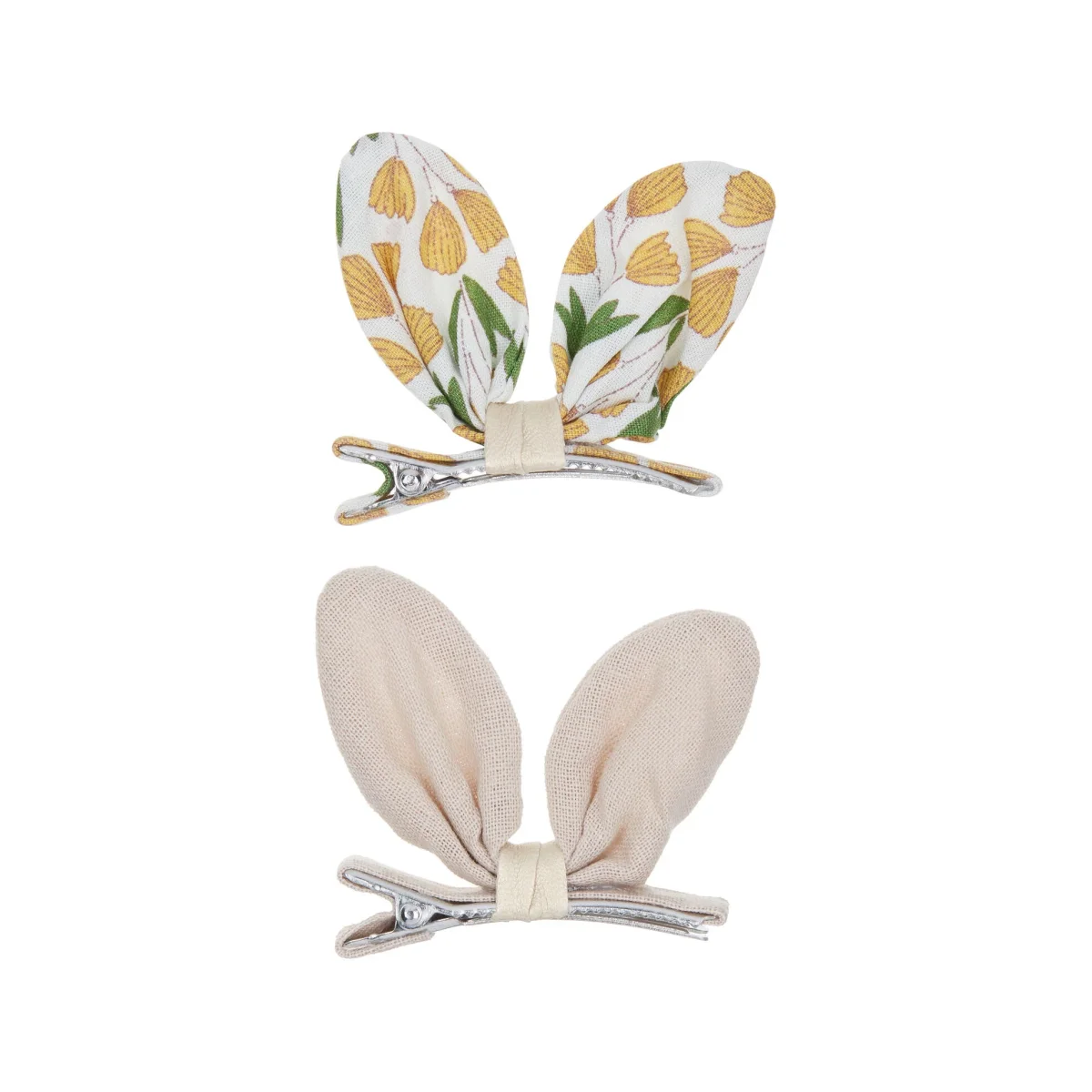 clip per capelli con orecchie di coniglietto