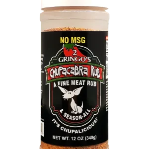 2 Gringos Chupacapra - A Fine Meat Rub NO MSG