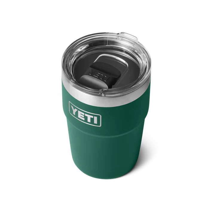 YETI Rambler Stackable 16 OZ Forest Green - immagine 3
