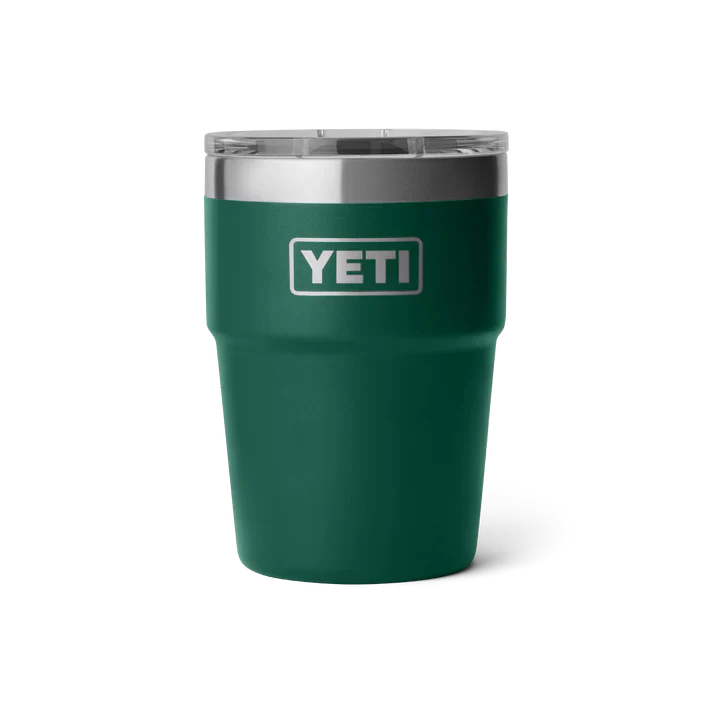 YETI Rambler Stackable 16 OZ Forest Green - immagine 2