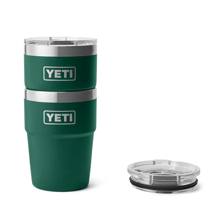 YETI Rambler Stackable 16 OZ Forest Green - immagine 5