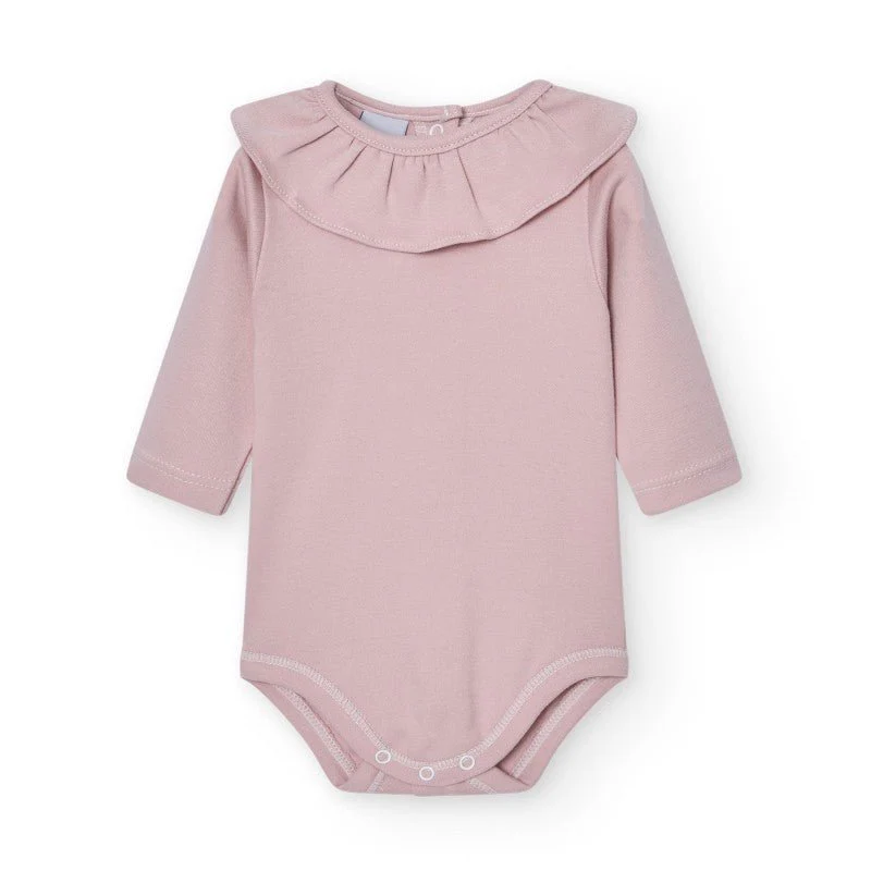 Body a manica lunga colletto Rosa Personalizzabile - immagine 4