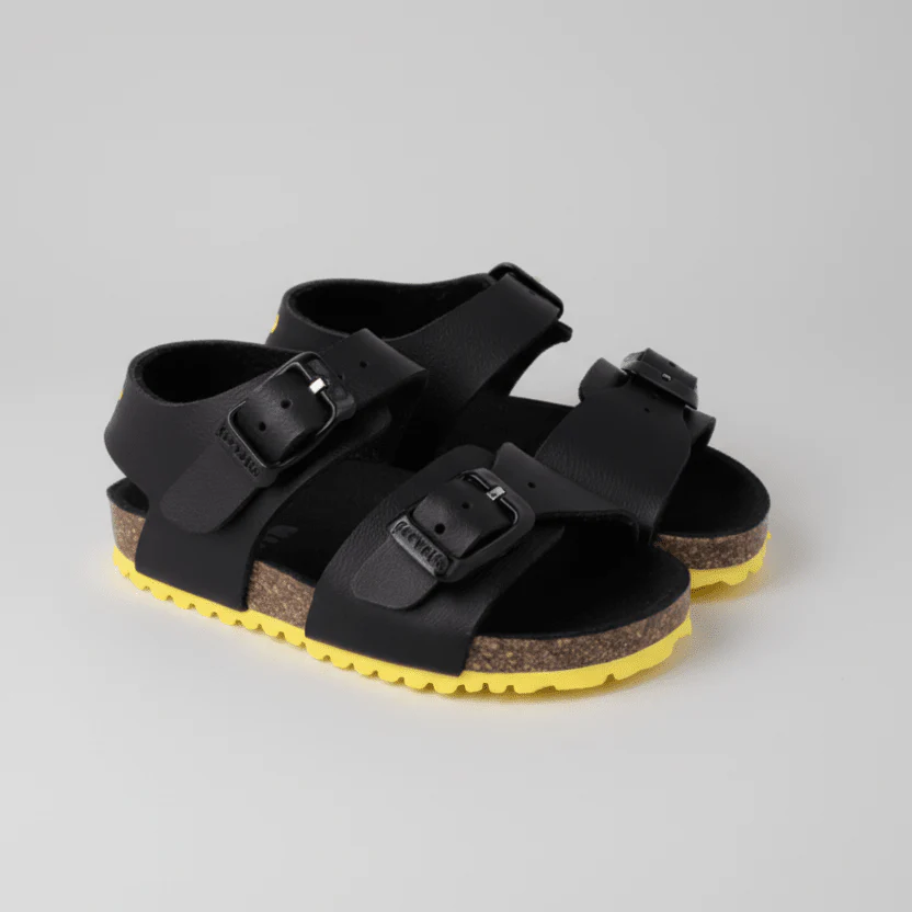 Sandali estivi per bambini Garvalin Nero/Giallo - immagine 3