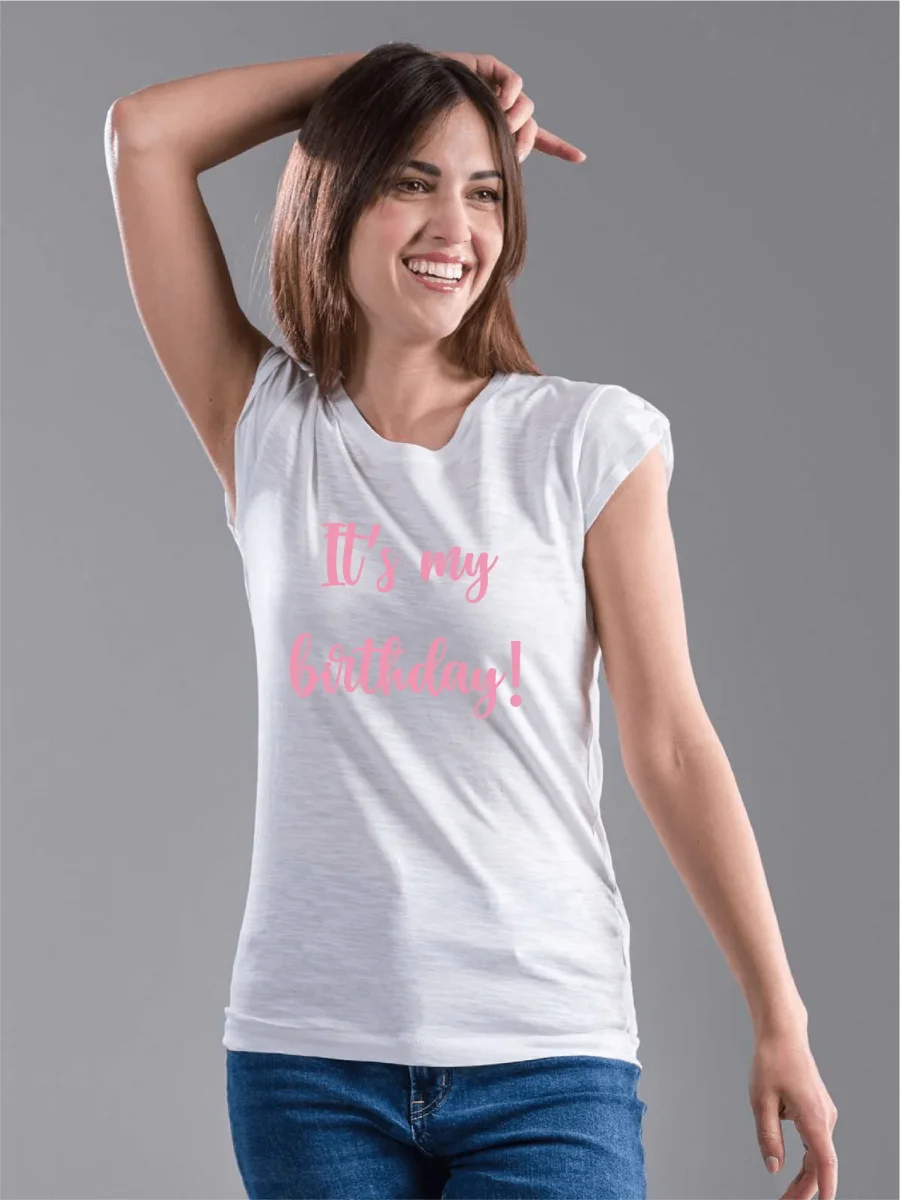 T-shirt celebrativa It's my Birthday! - immagine 6